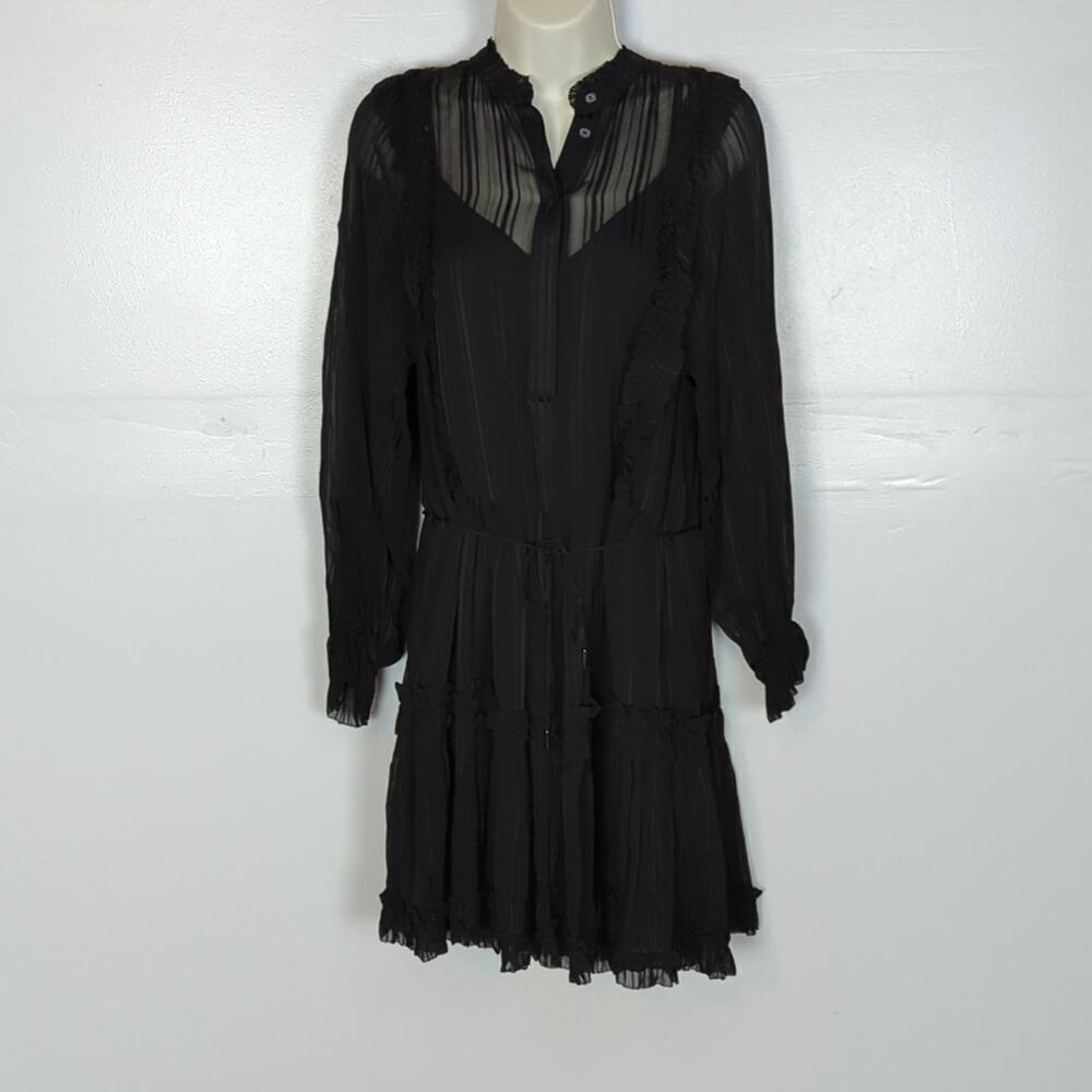 Reiss Two Piece Sheer Dress